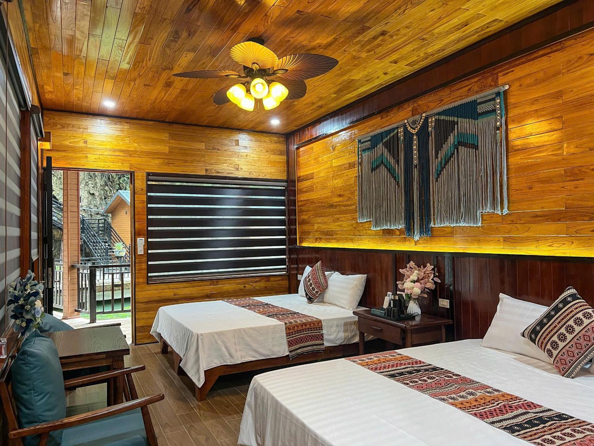 Tam Coc Central Bungalow-Hostel Vu Lam Esterno foto